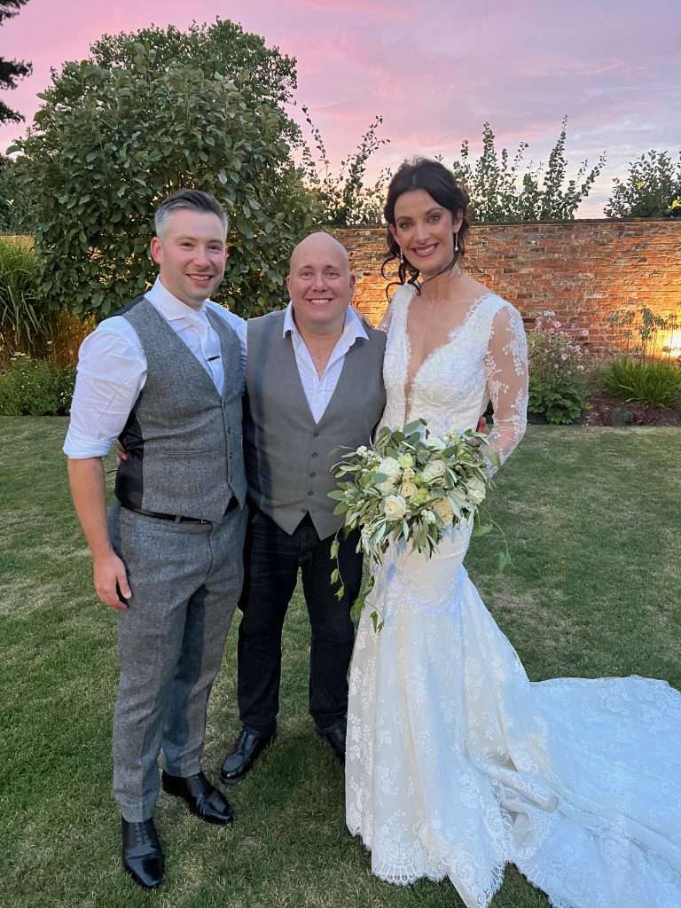 Colshaw Hall Wedding Music 3 Mr and Mrs Nawrocki with The Piano Guy at an amazing Colshaw Hall Wedding